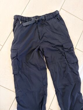 BC Clothing Men's Black Lined Outdoor Cargo Pants - Snow pant/ Utility Style